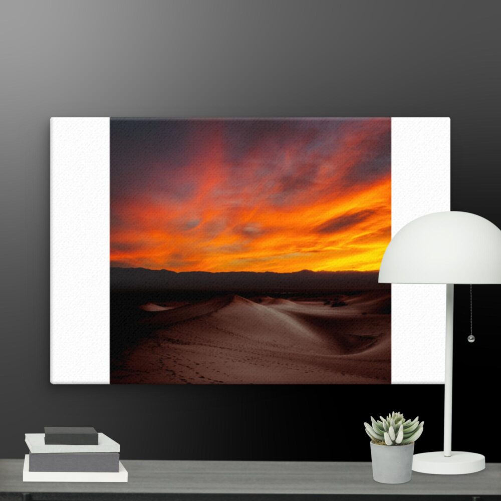 Sunrise over the desert canvas - Image 9