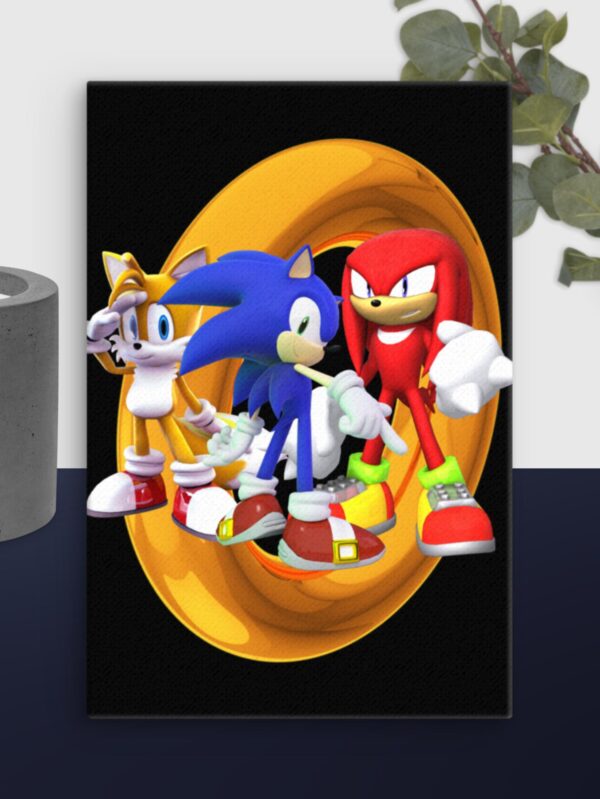 Sonic tails canvas - 12×18