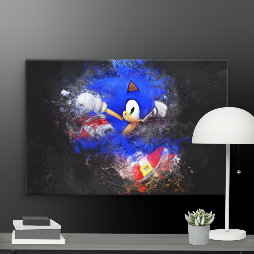 Happy Sonic Thin canvas - Image 9