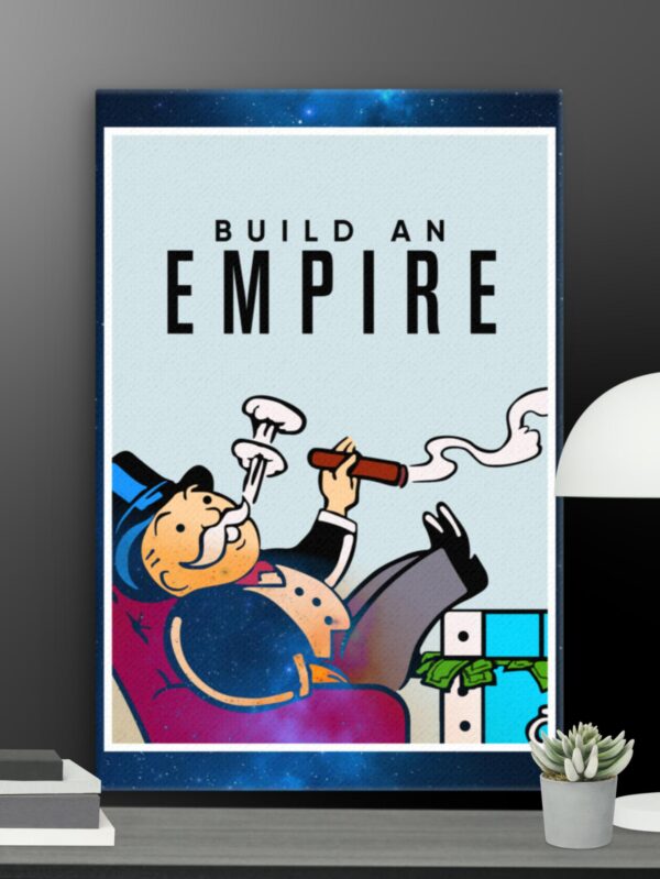 Build an  empire canvas - 12×18