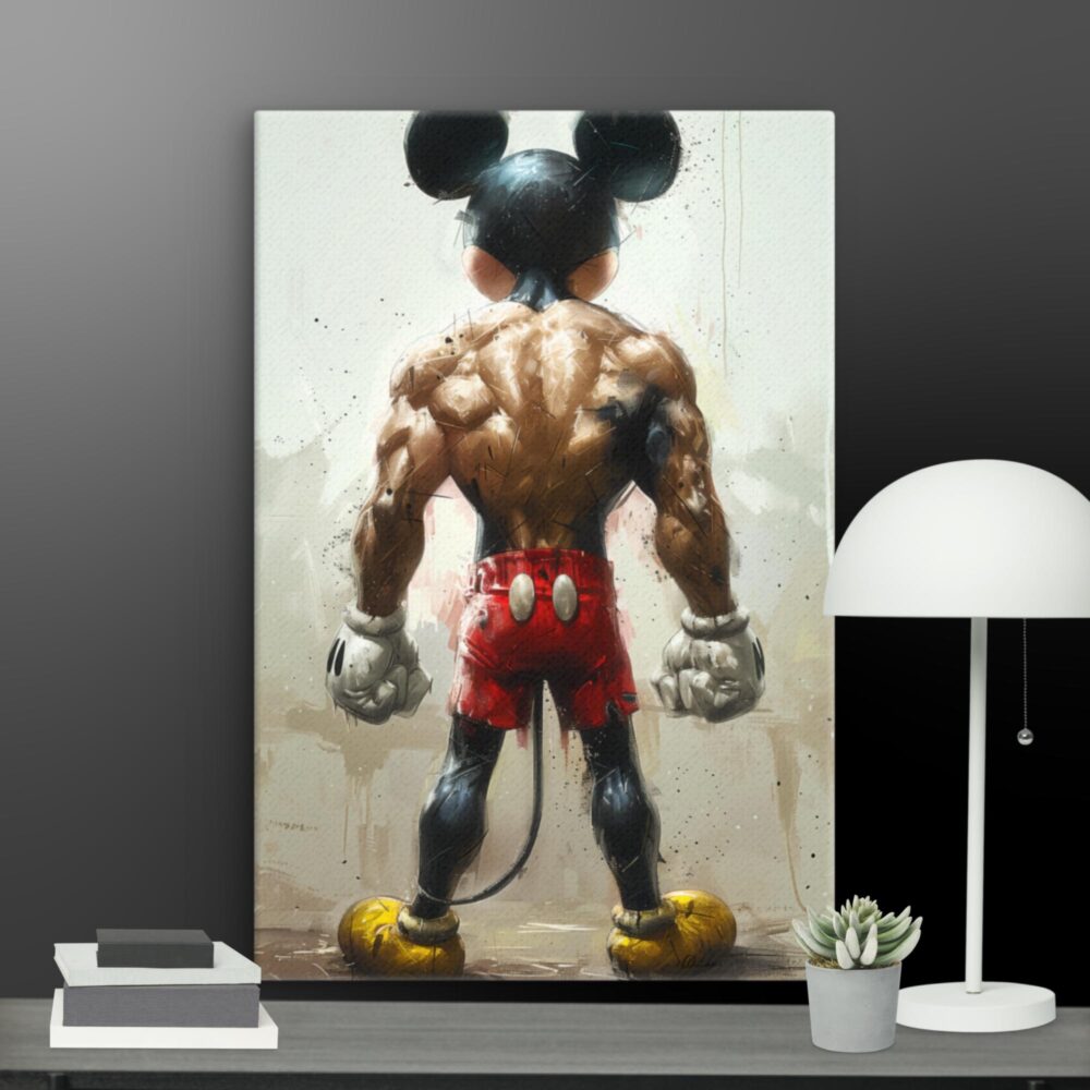 Boxing Mickey  canvas - Image 6