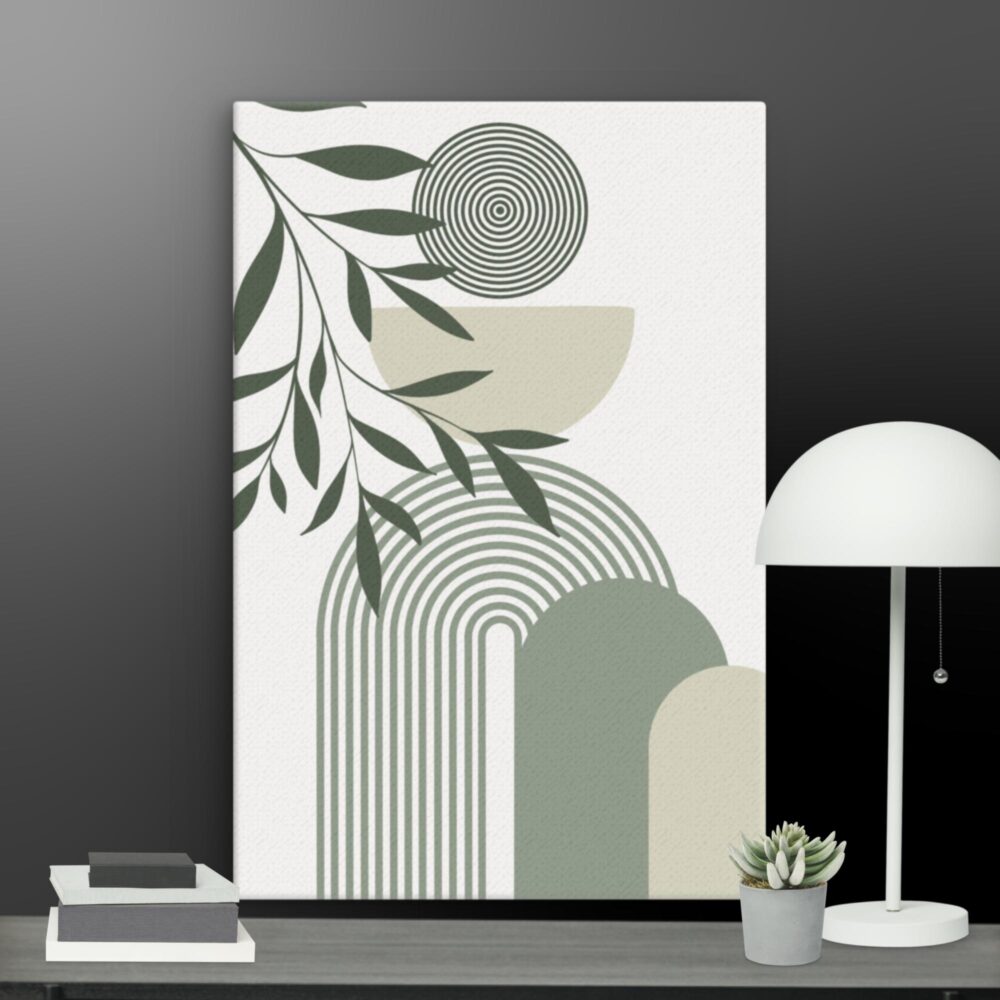 Bohemian green canvas - Image 9