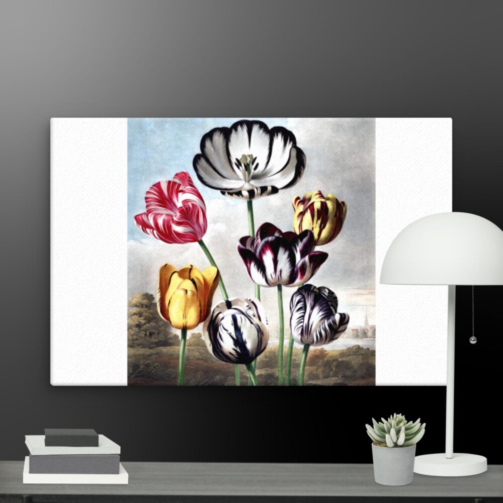 Tulip scene canvas - Image 9