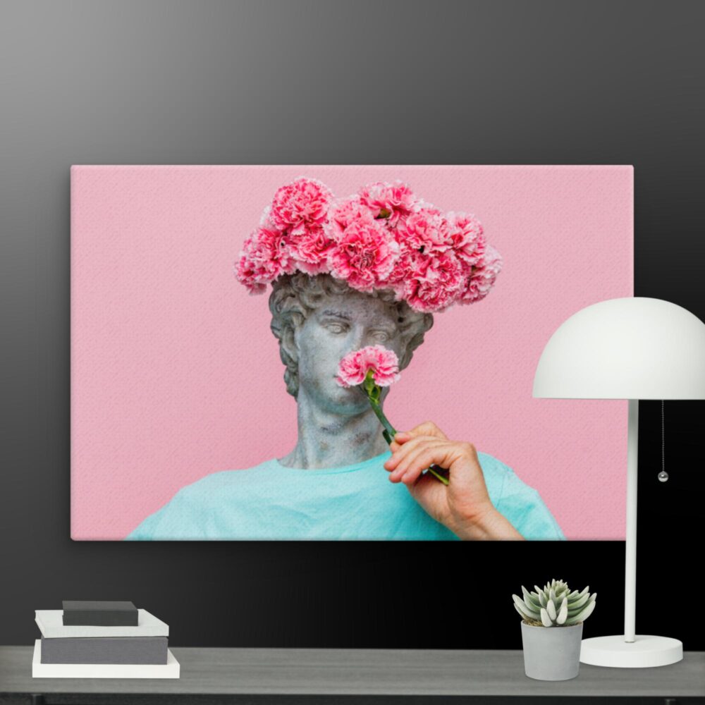 Funny sculpture canvas - Image 9