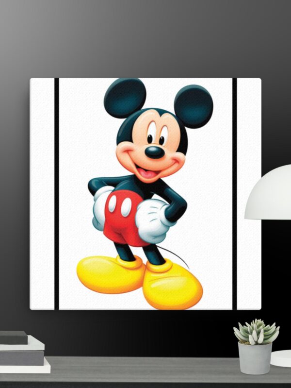Mickey Mouse canvas - 16×16