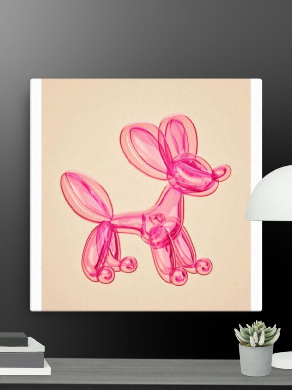 Balloon Dog canvas - 16×16