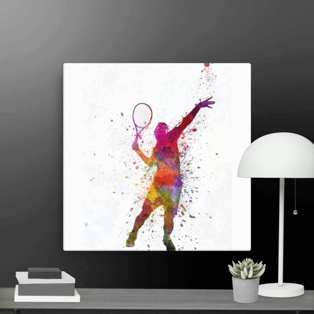 Tennis player canvas - Image 3