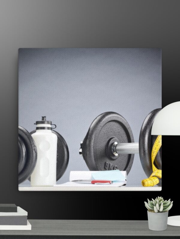 Fitness collection canvas - 16×16