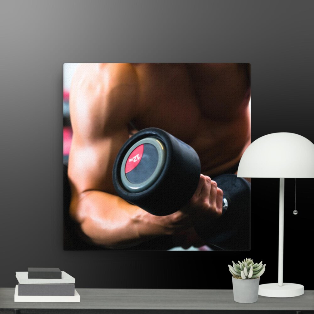 Gym scene canvas - Image 3