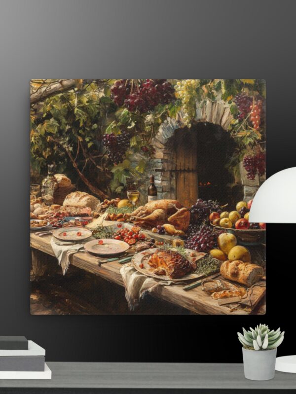 A feast canvas - 16×16