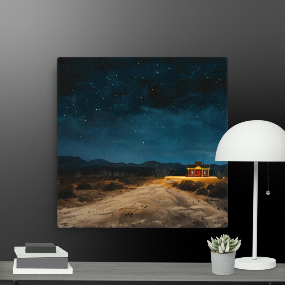 Night time scene canvas - Image 3