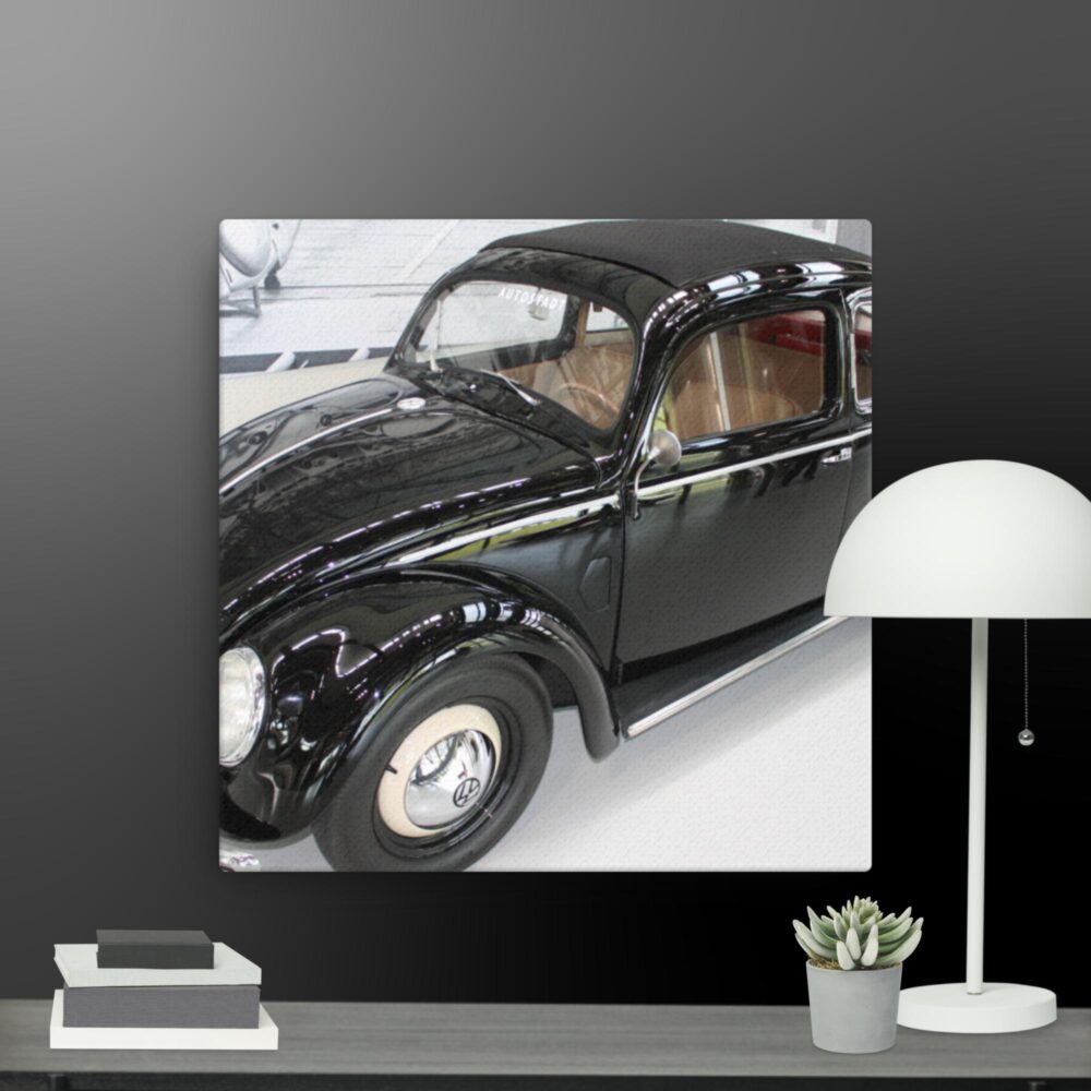 Vintage car scene canvas - Image 3