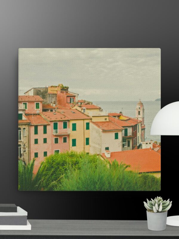Italy scene canvas - 16×16