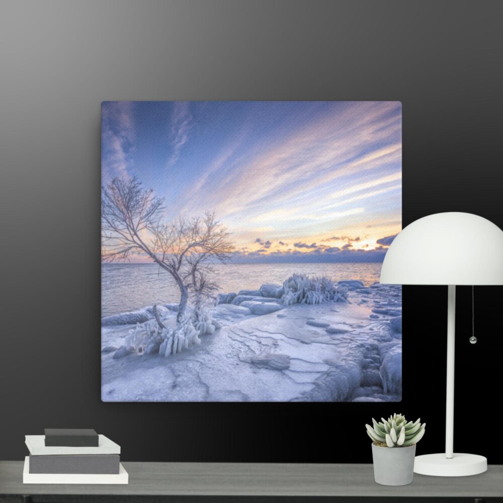 A snowy morning canvas - Image 3