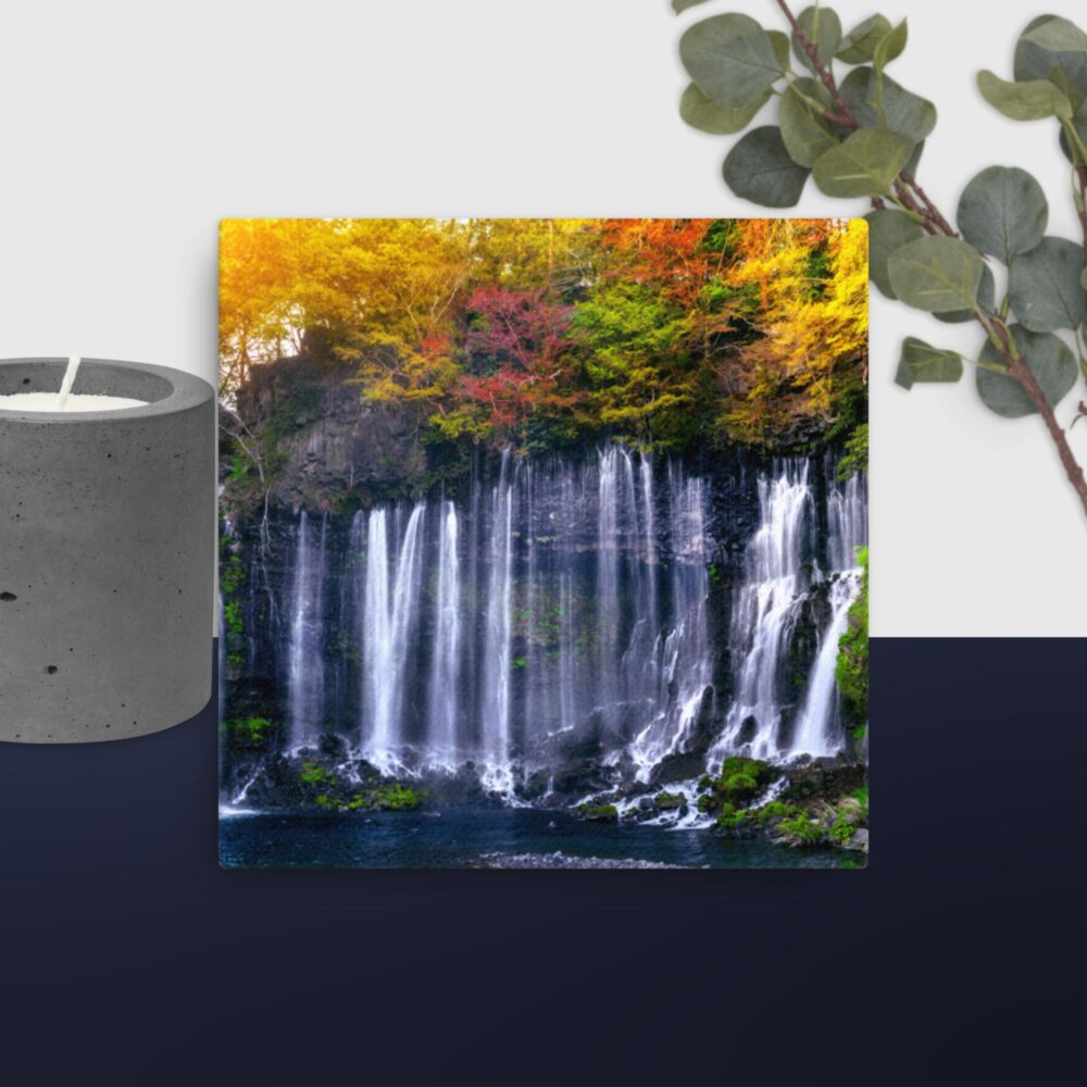 Stunning waterfall scene canvas - Image 3