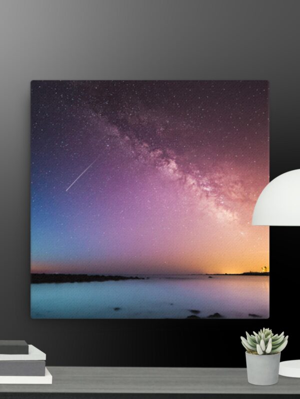 Shooting star canvas - 16×16