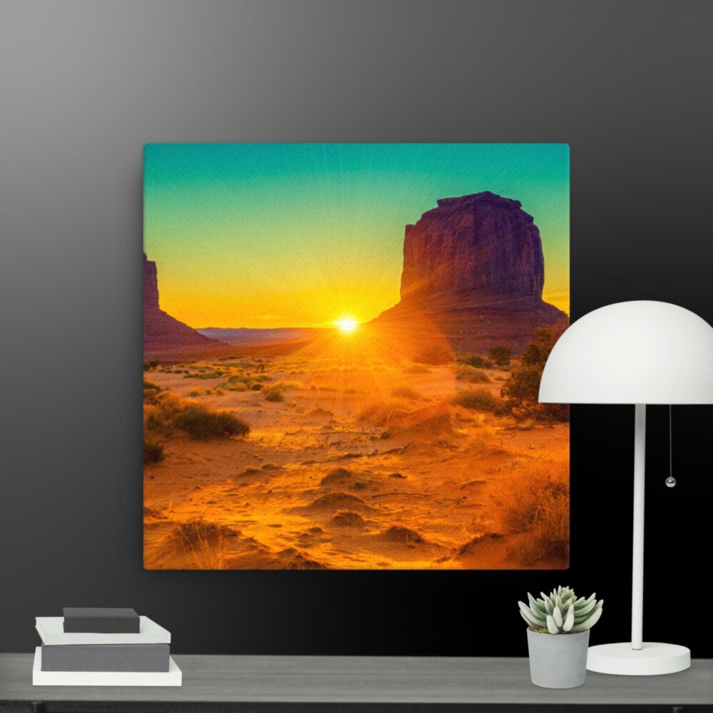 Morning sunlight in canvas - Image 3