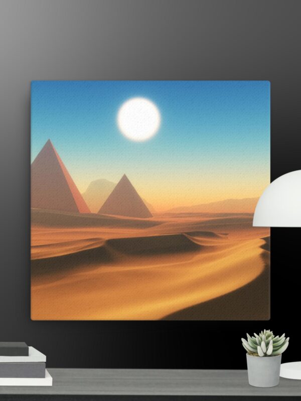 The pyramids canvas - 16×16