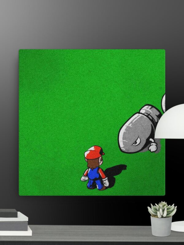 Mario and bullet scene canvas - 16×16