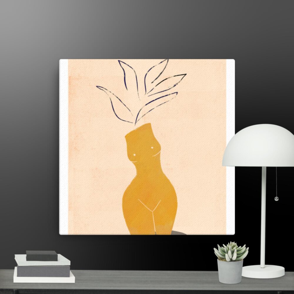 Contemporary vase canvas - Image 3