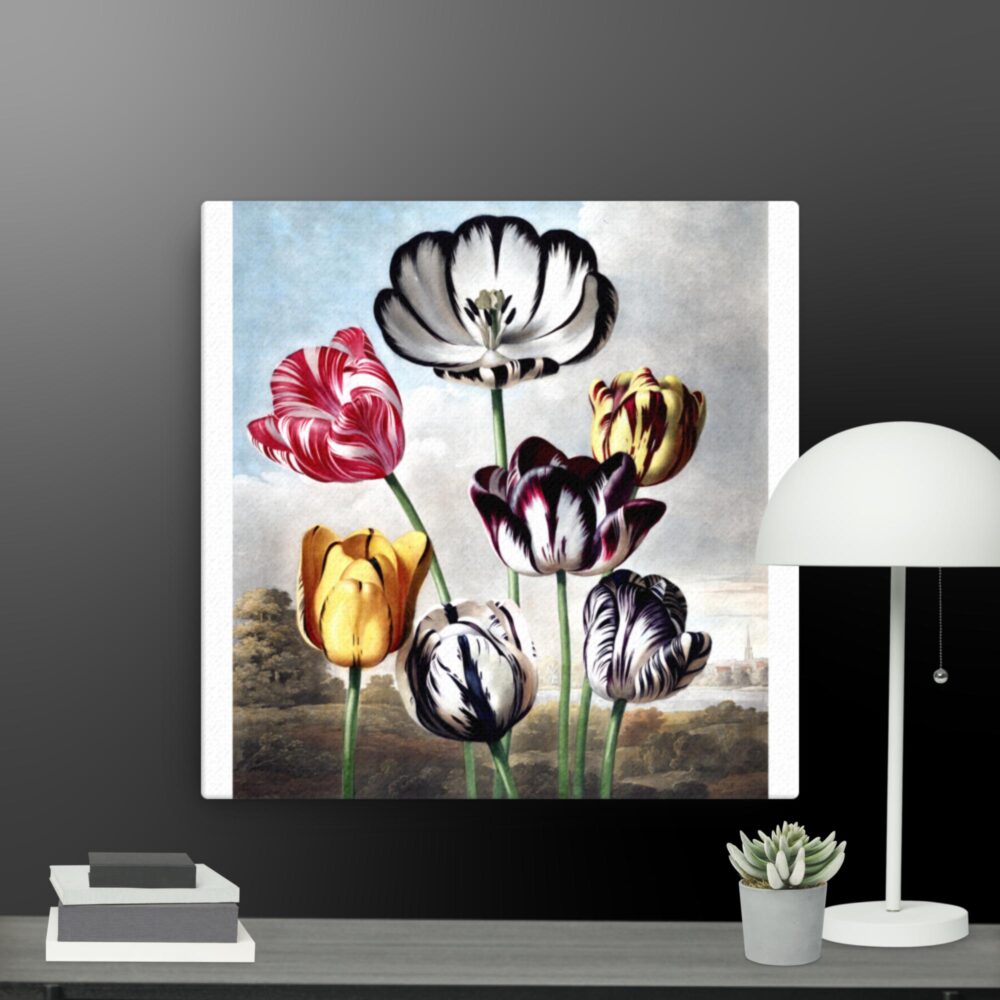 Tulip scene canvas - Image 3