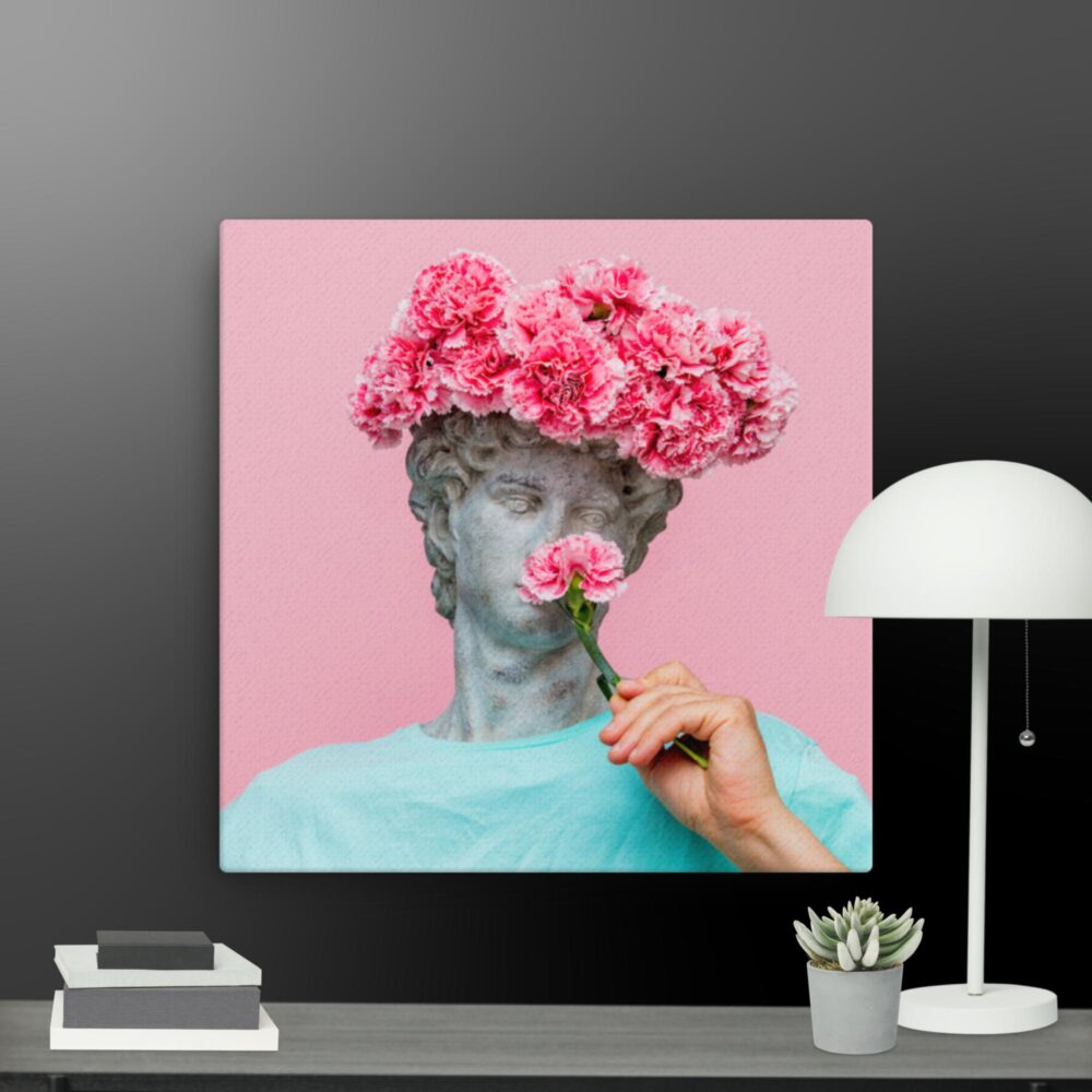 Funny sculpture canvas - Image 3