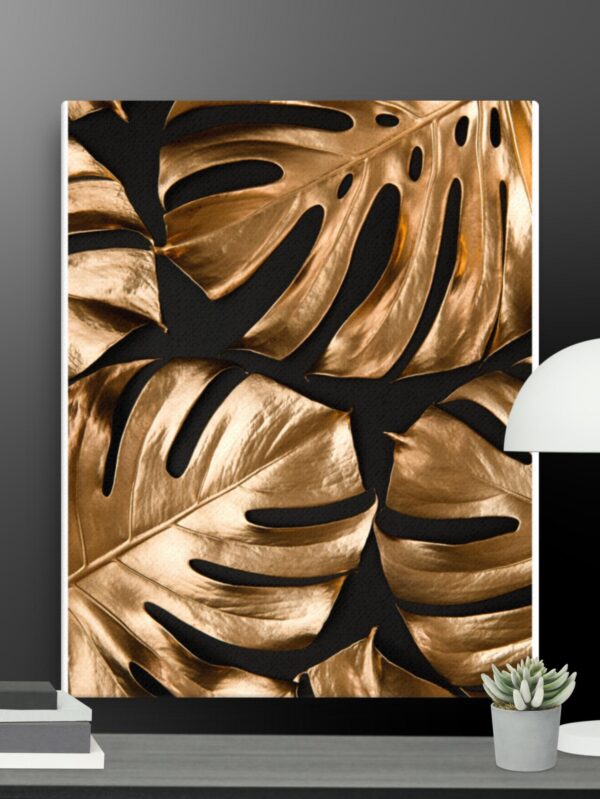 Golden Leaves Canvas - 16×20