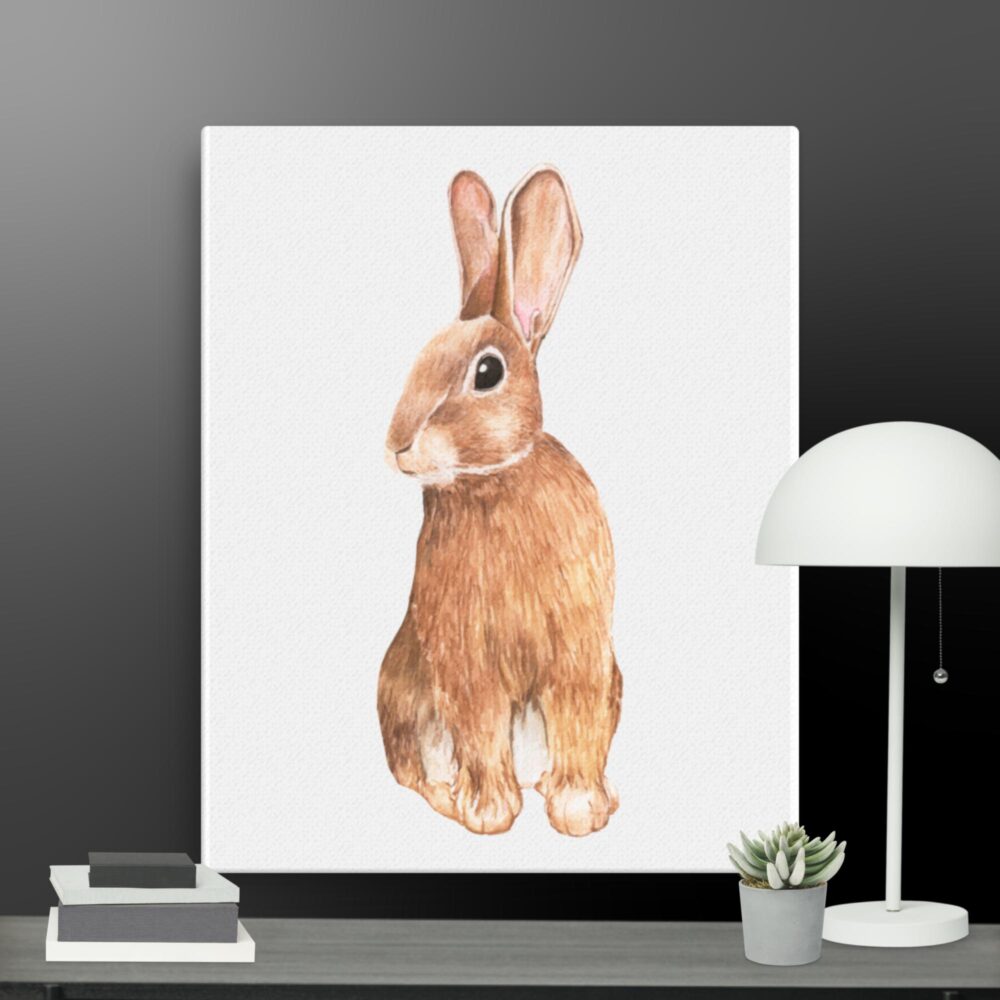Rabbit canvas - Image 3