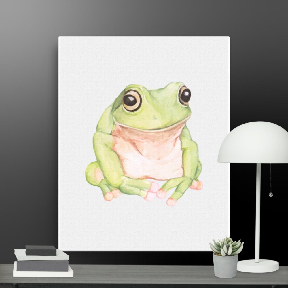 Frog canvas - Image 2