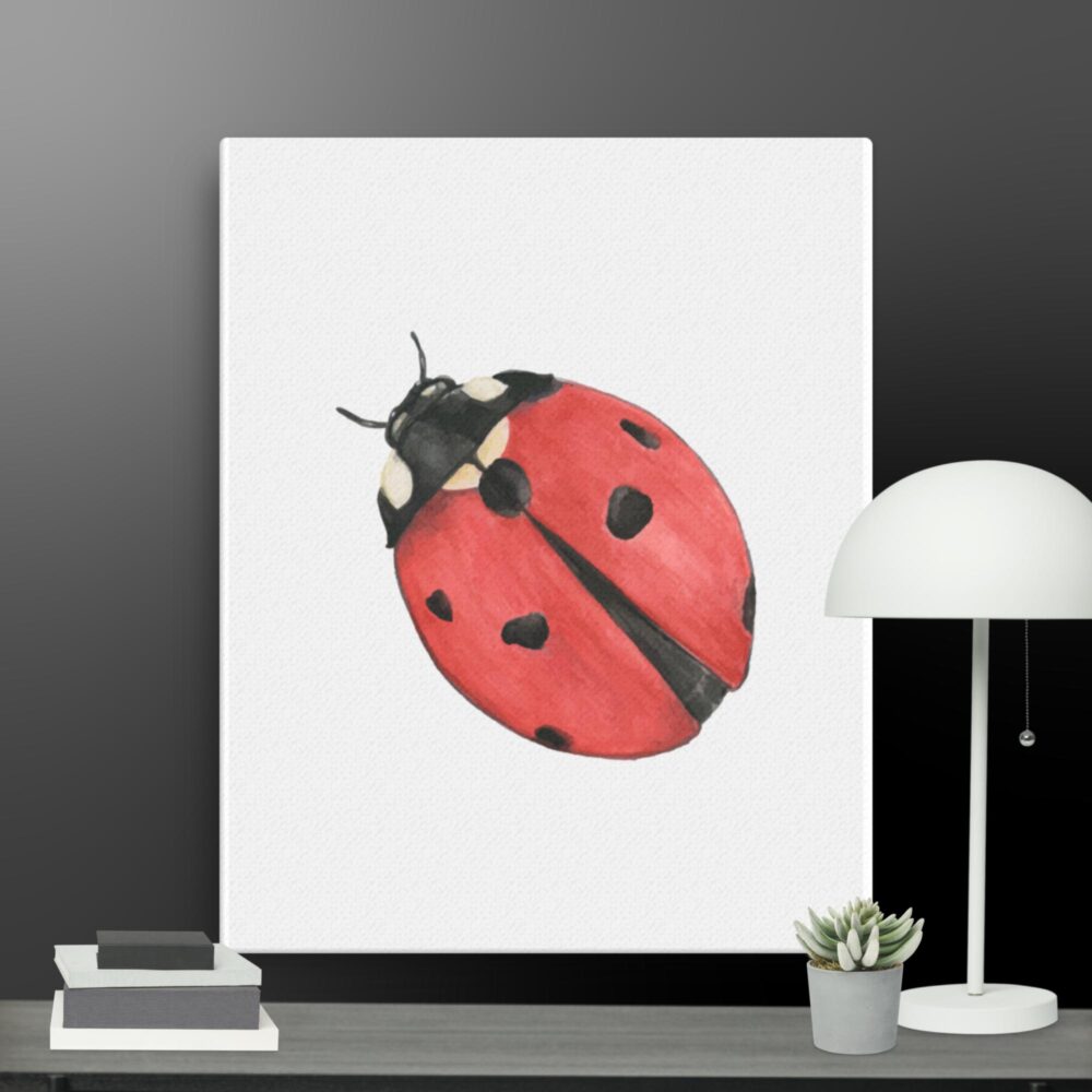 Ladybug canvas - Image 2