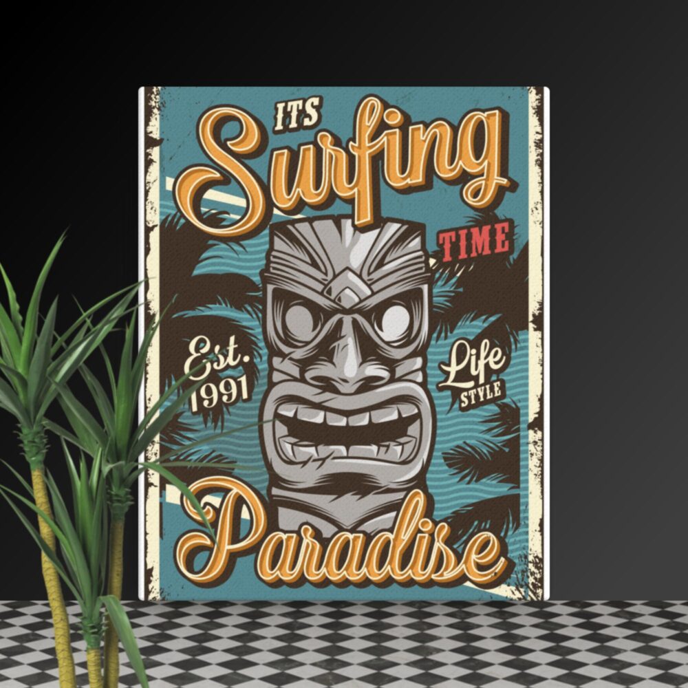 Its surfing paradise canvas - Image 2