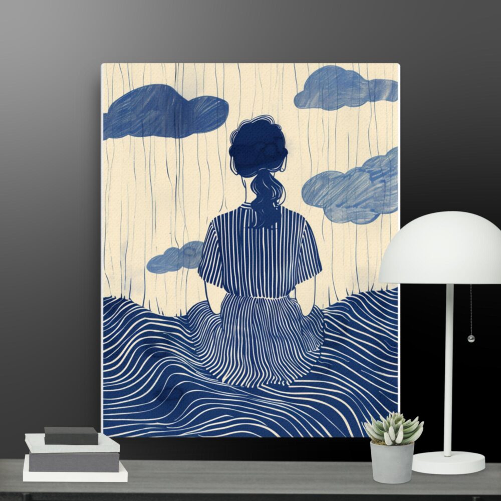 A Cloudy Day canvas - Image 2