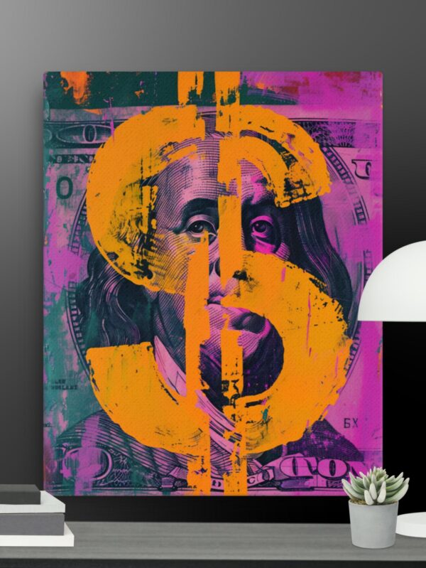Dollars canvas - 16×20