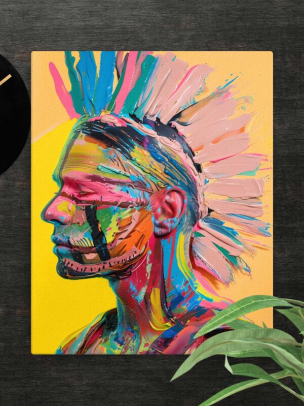 Mohawk Popart canvas - 16×20