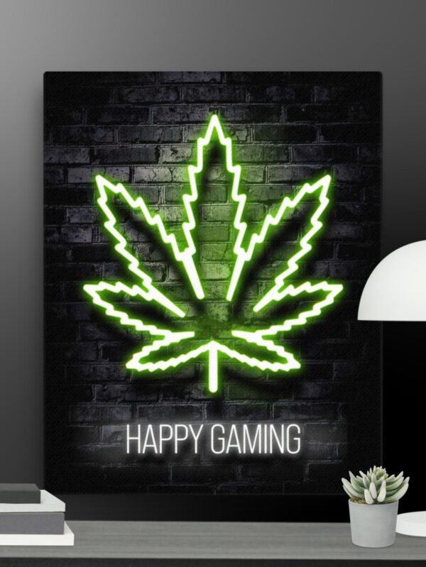 Happy Gaming canvas - 16×20