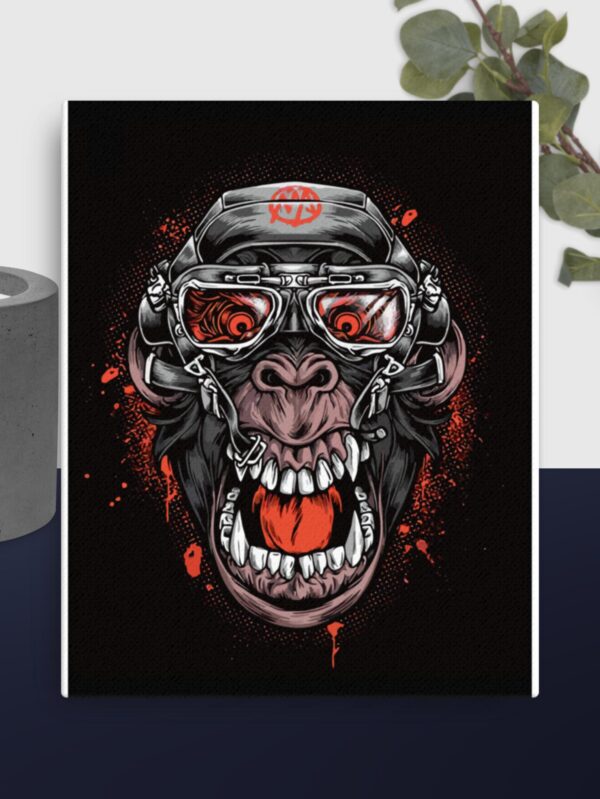 Angry Ape canvas - 16×20
