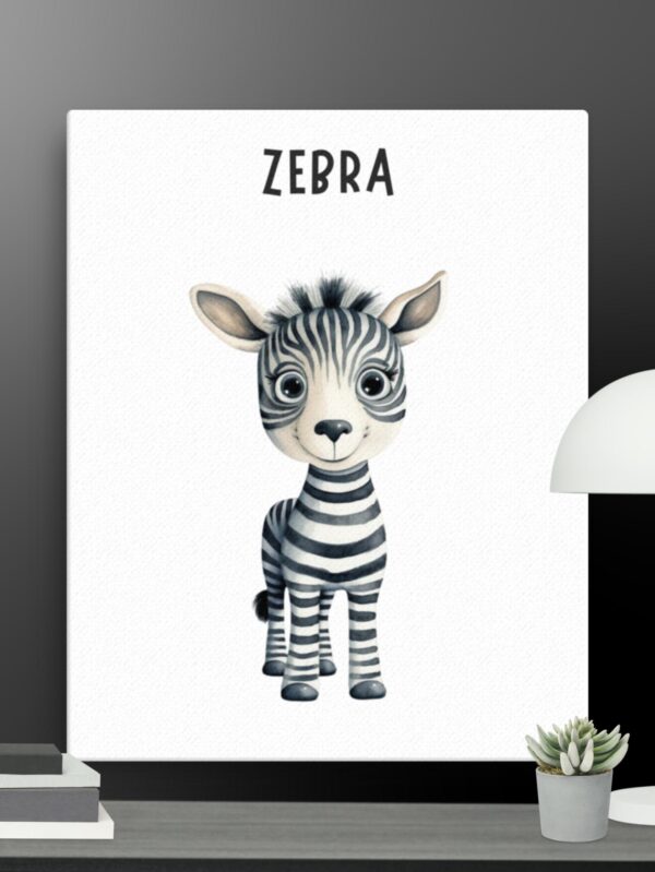 Zebra canvas - 16×20