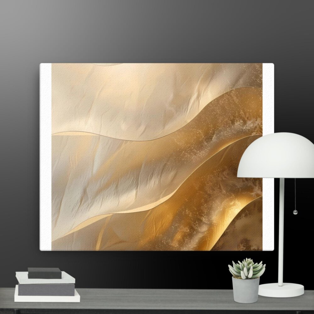 Gold Splash canvas - Image 4