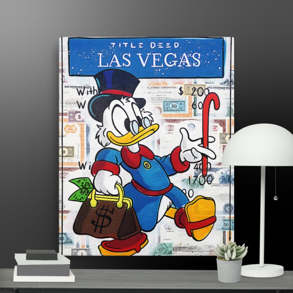 Duck Tale Vegas canvas - Image 2