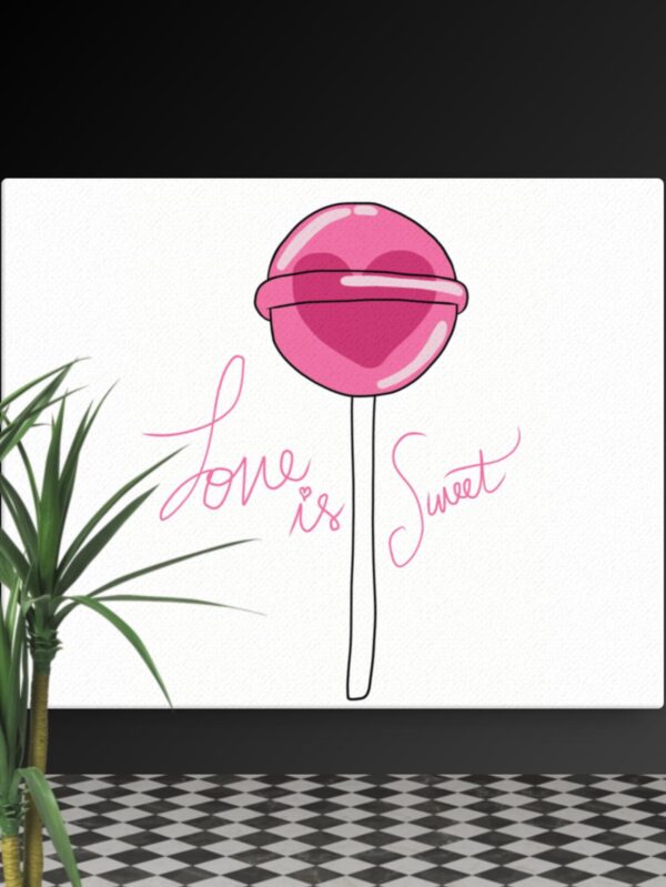 Love is sweet canvas - 16×20
