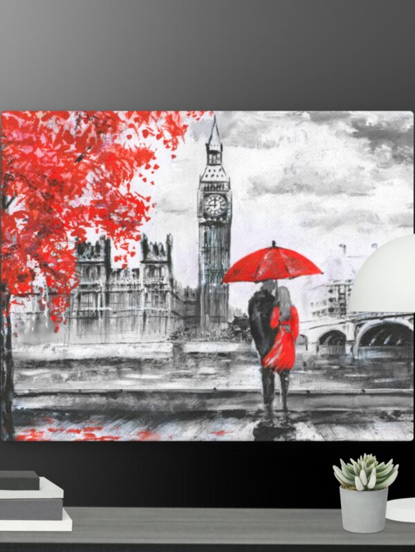 London Scene canvas - 16×20