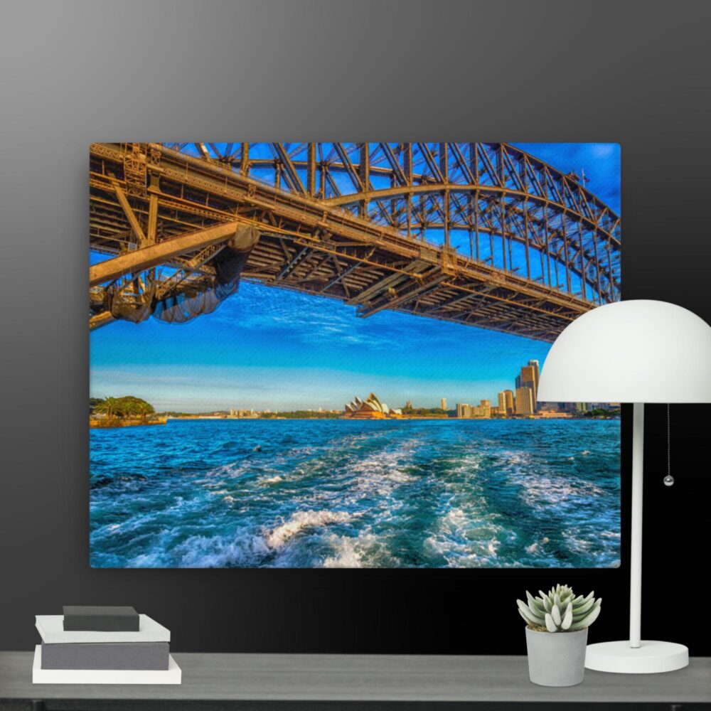 Bridge scene canvas - Image 4