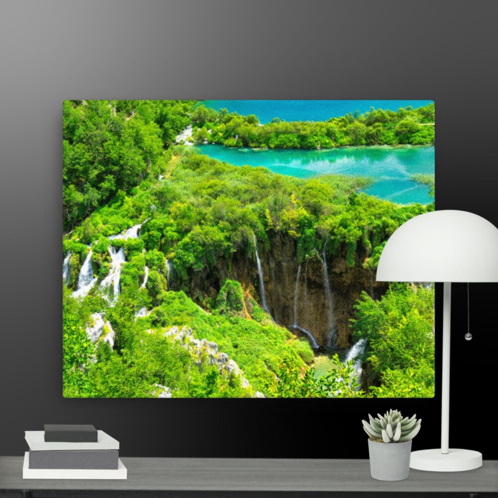 Bright nature scene canvas - Image 4