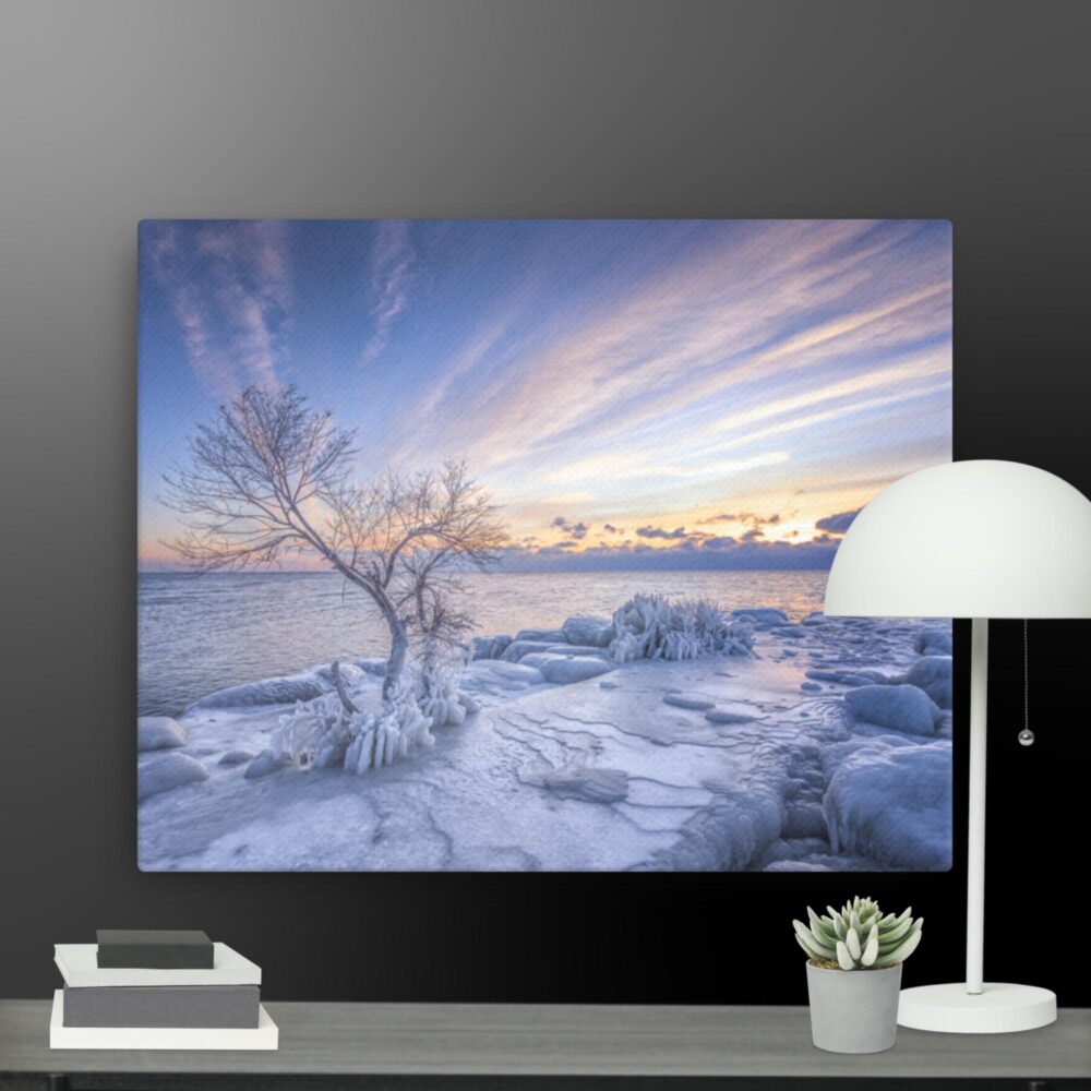 A snowy morning canvas - Image 4