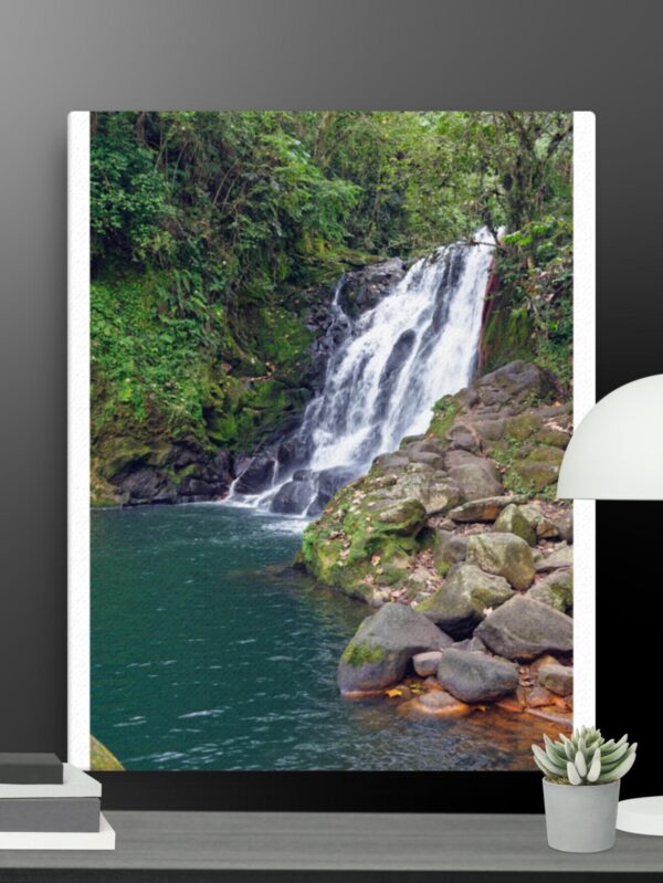 Waterfall scene canvas - 16×20