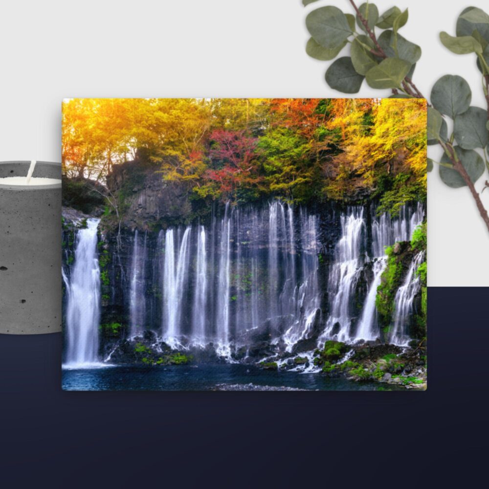 Stunning waterfall scene canvas - Image 4