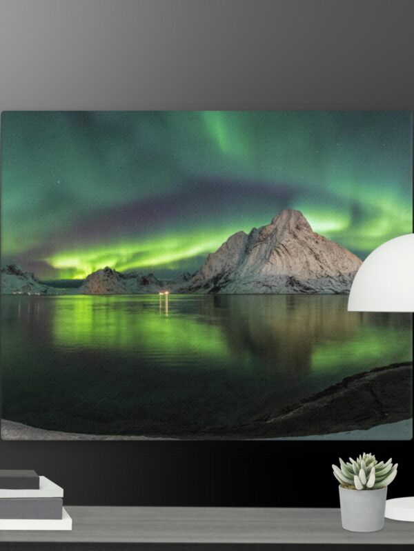 Green aura scene canvas - 16×20
