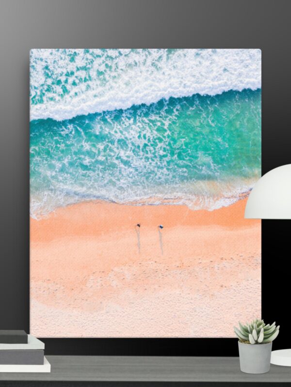 Summer beach canvas - 16×20