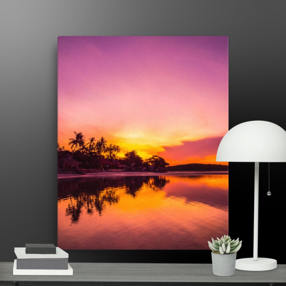 Tropical Sunset canvas - Image 2