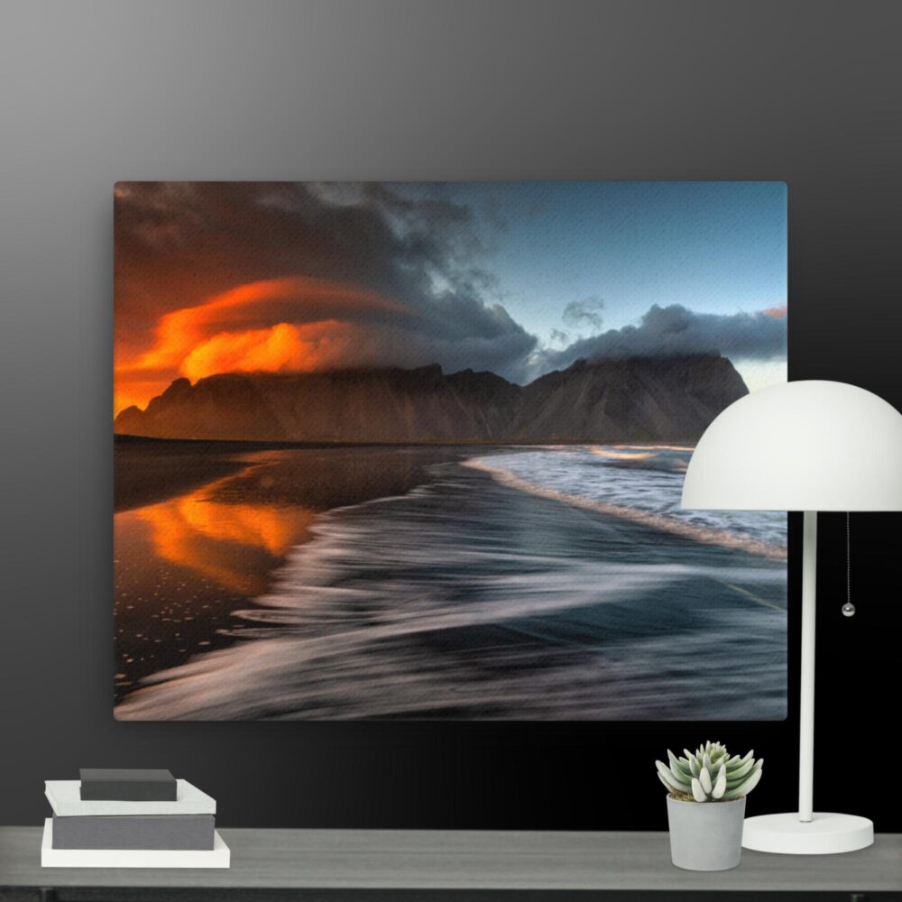 Sunset burst canvas - Image 4
